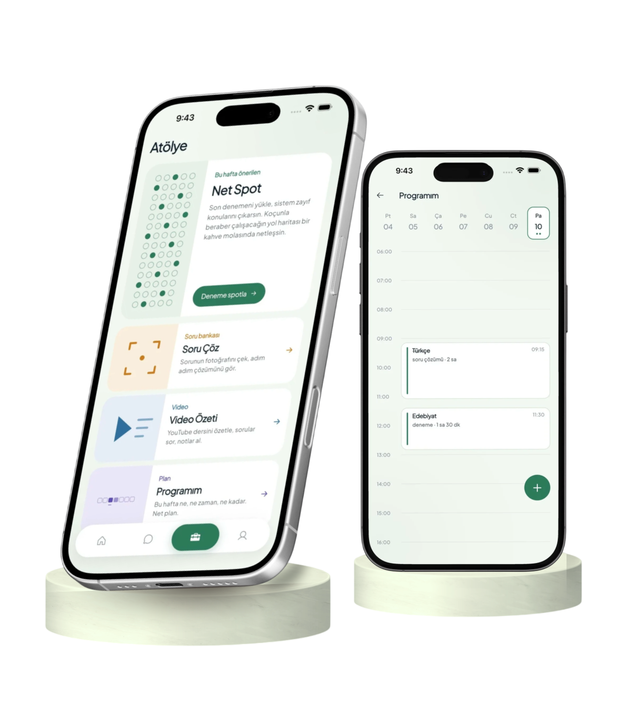 DK Koçum App Ekranları