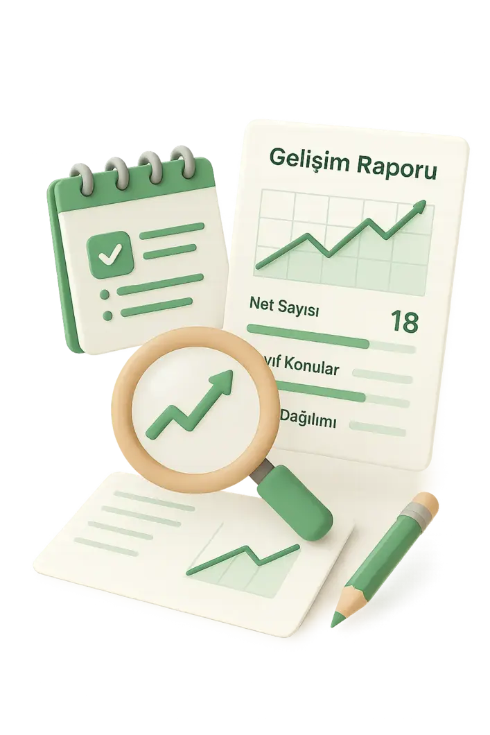 YKS LGS gelişim takibi - Performans analizi